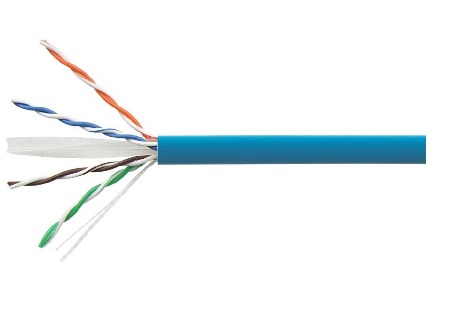 LAN Cable Commscope Cat6 1427254-6 | CS31CM Blue Color Cat6 4pair / 23AWG U/UTP RIB 305M
